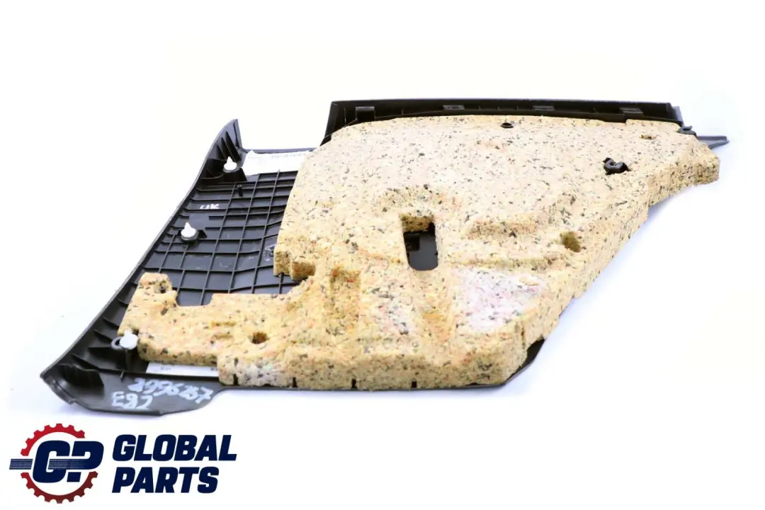 Trasero Izquierdo Lateral Panel Revestimiento Red Antracita para BMW E82 con número de pieza 2996257 BMW E82 Trasero Izquierdo Lateral Panel Revestimiento Red Antracita - SKU 2996257 - Número de pieza 2996257