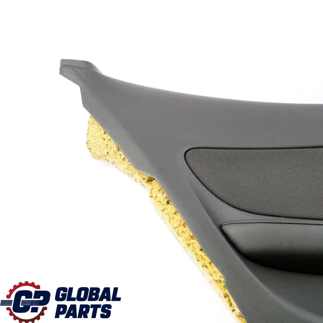 Left N/S Lateral Trim Panel Cloth Pearlpoint Black to BMW 1 Series E82 Rear with Part number 2996259 BMW 1 Series E82 Rear Left N/S Lateral Trim Panel Cloth Pearlpoint Black - SKU 2996259 - Part number 2996259