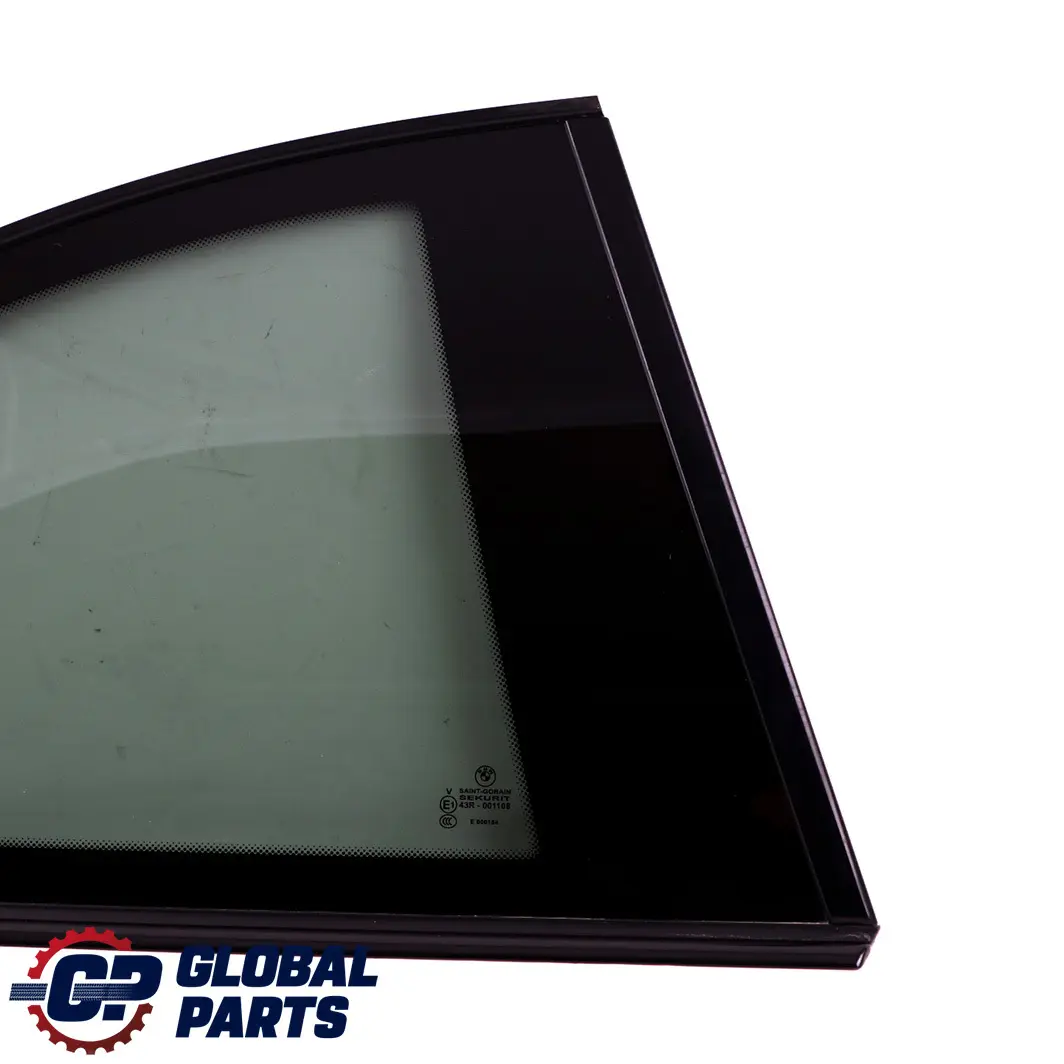 BMW 1 Series E82 Rear Right Door Side Window Glass Black AS3 Trim High Gloss - SKU 2996842 - Part number 2996842