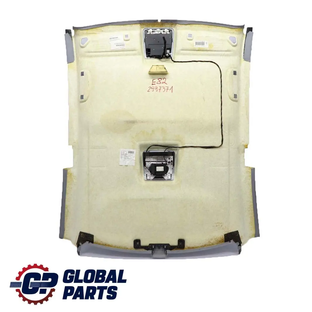 Headliner Headlining Roof Lining Alaskagrau Grau Grey 2996316 to BMW E82 Coupe with Part number 2997371 BMW E82 Coupe Headliner Headlining Roof Lining Alaskagrau Grau Grey 2996316 - SKU 2997371 - Part number 2997371