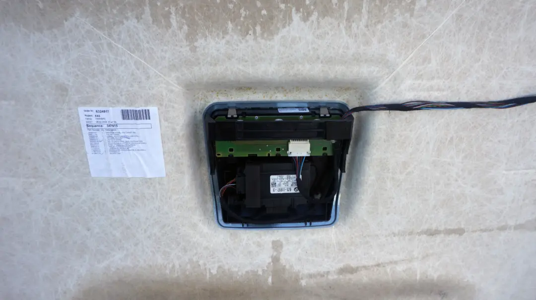 Headliner Headlining Roof Lining Alaskagrau Grau Grey 2996316 to BMW 1 Series E82 with Part number 2997373 BMW 1 Series E82 Headliner Headlining Roof Lining Alaskagrau Grau Grey 2996316 - SKU 2997373 - Part number 2997373