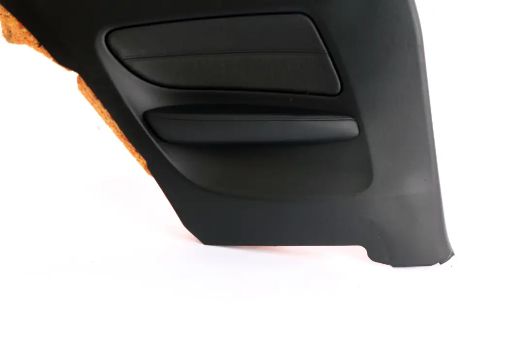 Left N/S Lateral Trim Panel Lining Black Leather to BMW 1 Series E82 Coupe Rear with Part number 2997481 BMW 1 Series E82 Coupe Rear Left N/S Lateral Trim Panel Lining Black Leather - SKU 2997481 - Part number 2997481