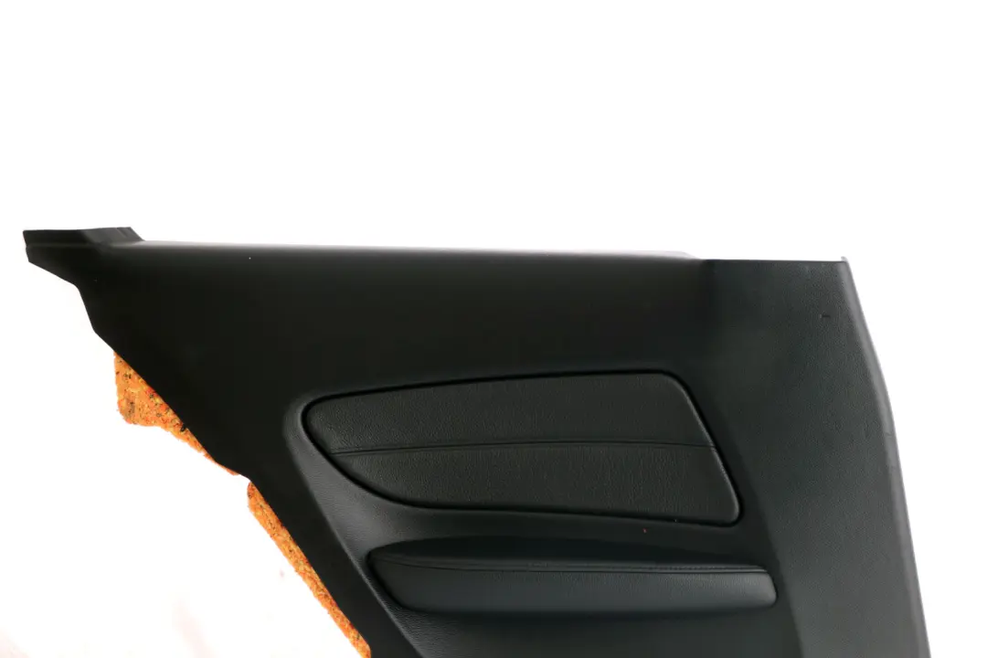 Left N/S Lateral Trim Panel Lining Black Leather to BMW 1 Series E82 Coupe Rear with Part number 2997481 BMW 1 Series E82 Coupe Rear Left N/S Lateral Trim Panel Lining Black Leather - SKU 2997481 - Part number 2997481