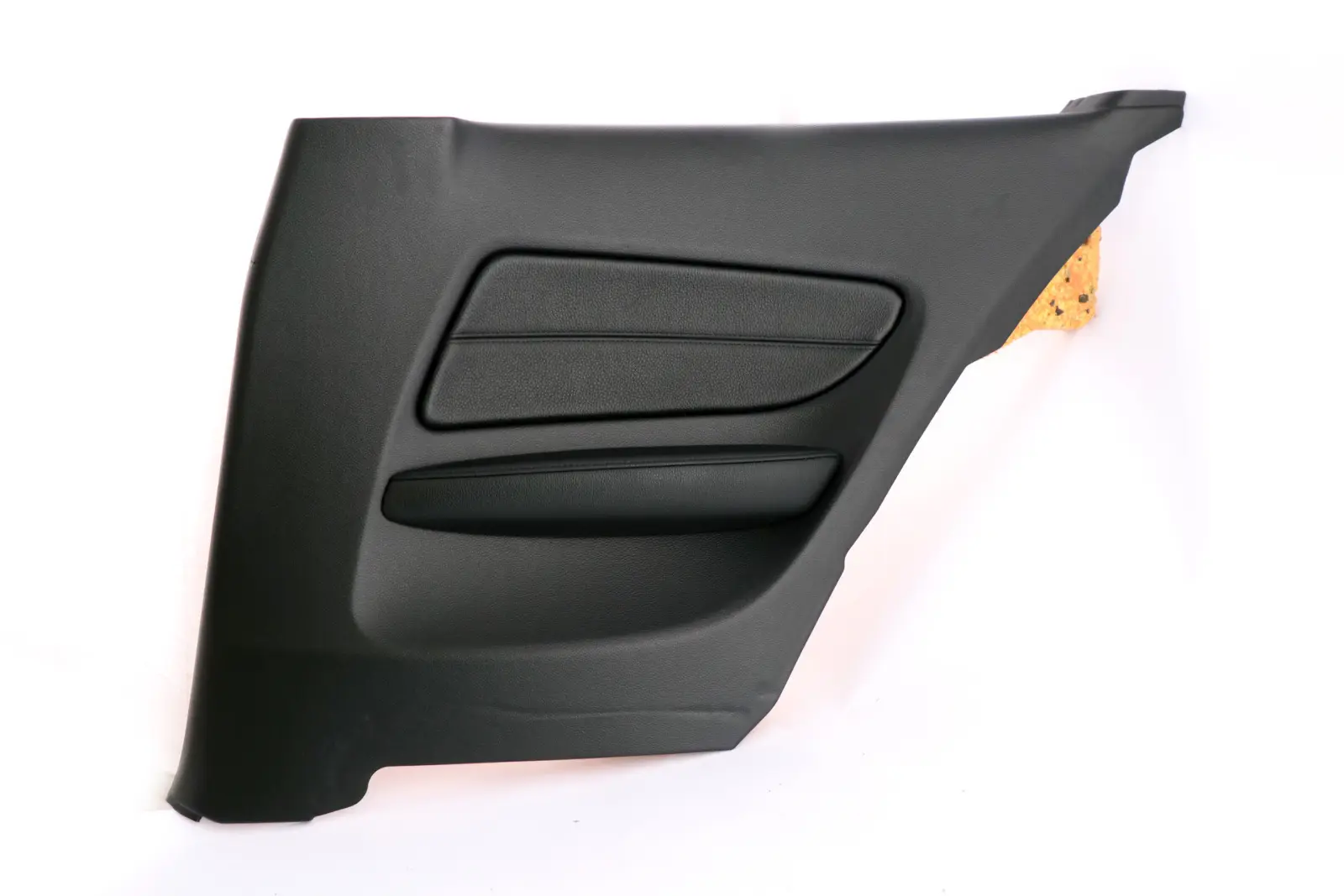 BMW 1 Series E82 Rear Right O/S Lateral Trim Panel Lining Black Leather