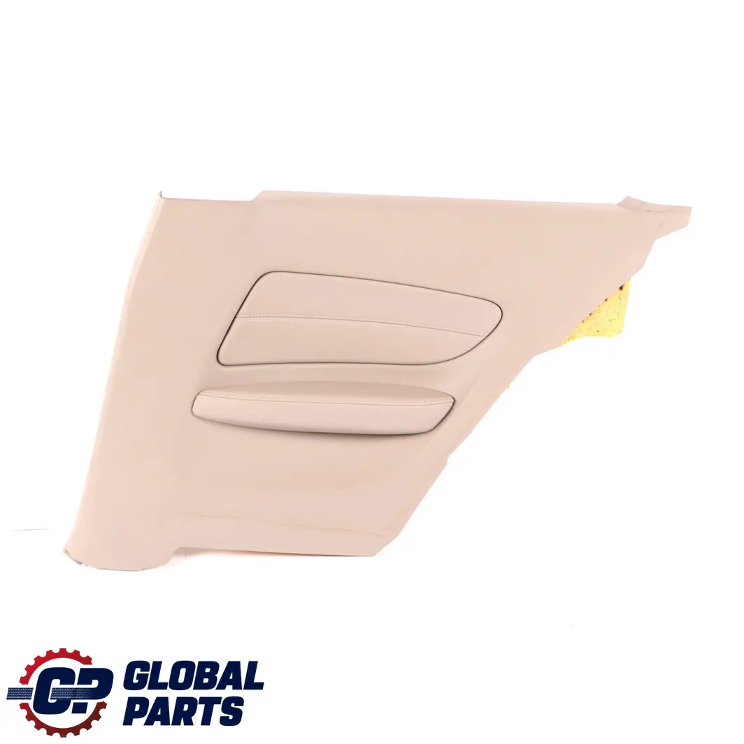 BMW 1 Series E82 Coupe Rear Right O/S Lateral Trim Panel Leather Boston Beige