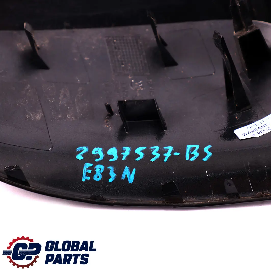 Wing Mirror Left N/S Cover Cap Casing Black Sapphire 475 to BMW X1 X3 E83 LCI E84 with Part number 0302961 BMW X1 X3 E83 LCI E84 Wing Mirror Left N/S Cover Cap Casing Black Sapphire 475 - SKU 2997537-BS - Part number 0302961