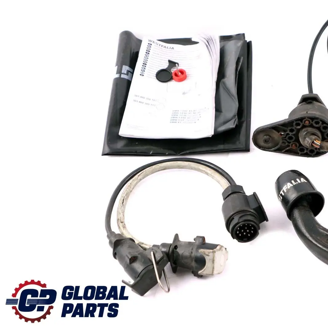 Westfalia Towing Hitch Tow Trailer Ball Wiring to BMW 1 3 5 E60 E87 E90 with Part number 6761678 BMW 1 3 5 E60 E87 E90 Westfalia Towing Hitch Tow Trailer Ball Wiring - SKU 303 292 - Part number 6761678