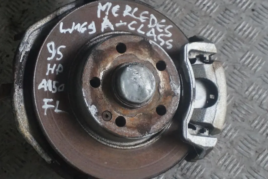 Front Left N/S Suspension Leg Brake Wheel Hub to Mercedes A-Class W169 with Part number 3201430 Mercedes A-Class W169 Front Left N/S Suspension Leg Brake Wheel Hub - SKU 3201430 - Part number 3201430