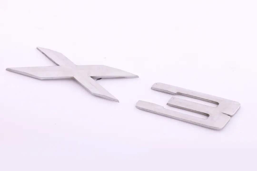 BMW X3 E83 Rear Boot Trunk Lid Tailgate Adhered X3 Lettering Emblem Logo - SKU 3330132 - Part number 3330132