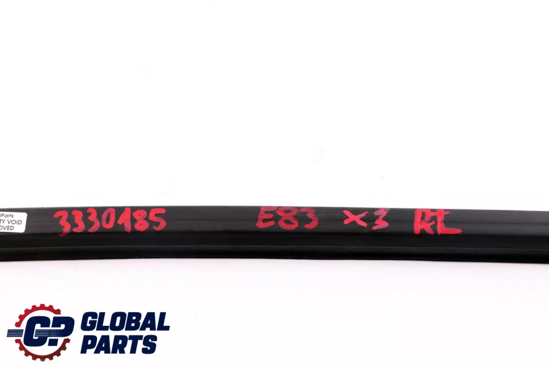 Listwa uszczelka szyby drzwi lewy tył do BMW E83 X3 o numerze 3330185 BMW E83 X3 Listwa uszczelka szyby drzwi lewy tył - SKU 3330185 - Numer Części 3330185