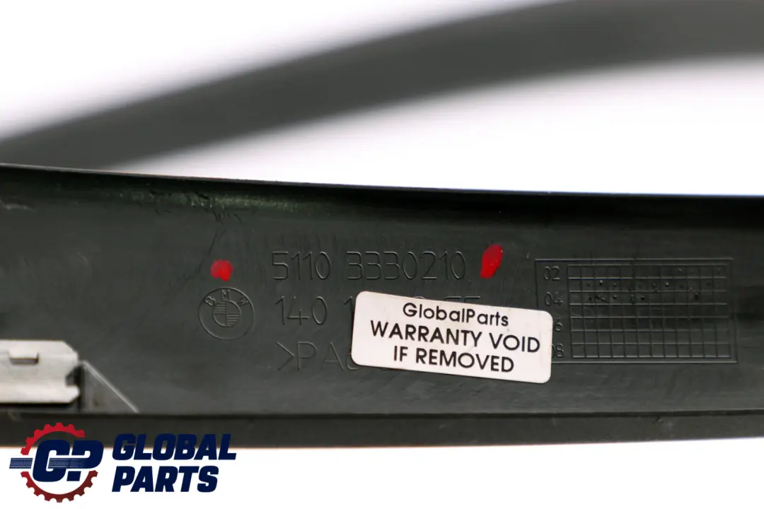 Abdeckung Fensterrahmen Tür Vorne Rechts 5110 für BMW X3 E83 mit Teilenummer 3330210 BMW X3 E83 Abdeckung Fensterrahmen Tür Vorne Rechts 5110 - SKU 3330210 - Teilenummer 3330210