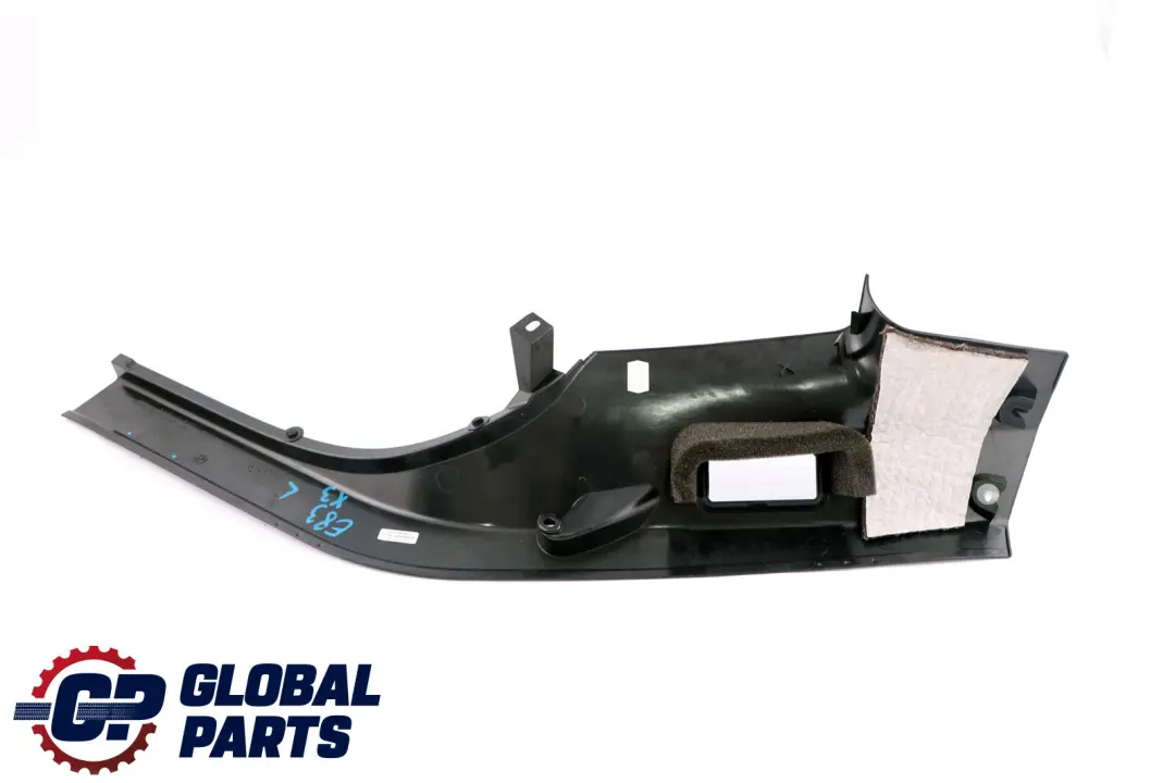 Column D Windscreen Window Trim Left Black to BMW X3 Series E83 LCi Cover with Part number 3330449 BMW X3 Series E83 LCi Cover Column D Windscreen Window Trim Left Black - SKU 3330449 - Part number 3330449