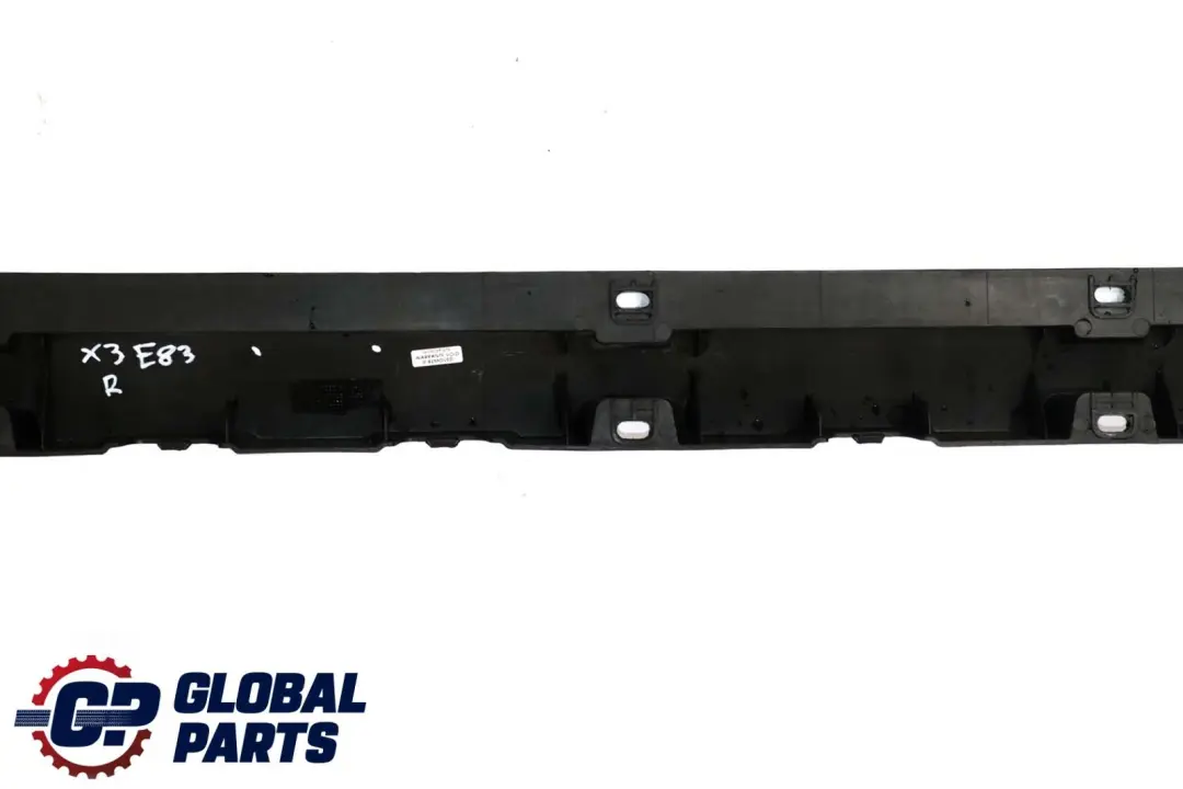 Right O/S Door Sill Chassis Cover Shield Reinforcement to BMW X3 SERIES E83 with Part number 51713330870 BMW X3 SERIES E83 Right O/S Door Sill Chassis Cover Shield Reinforcement - SKU 3330870 - Part number 51713330870