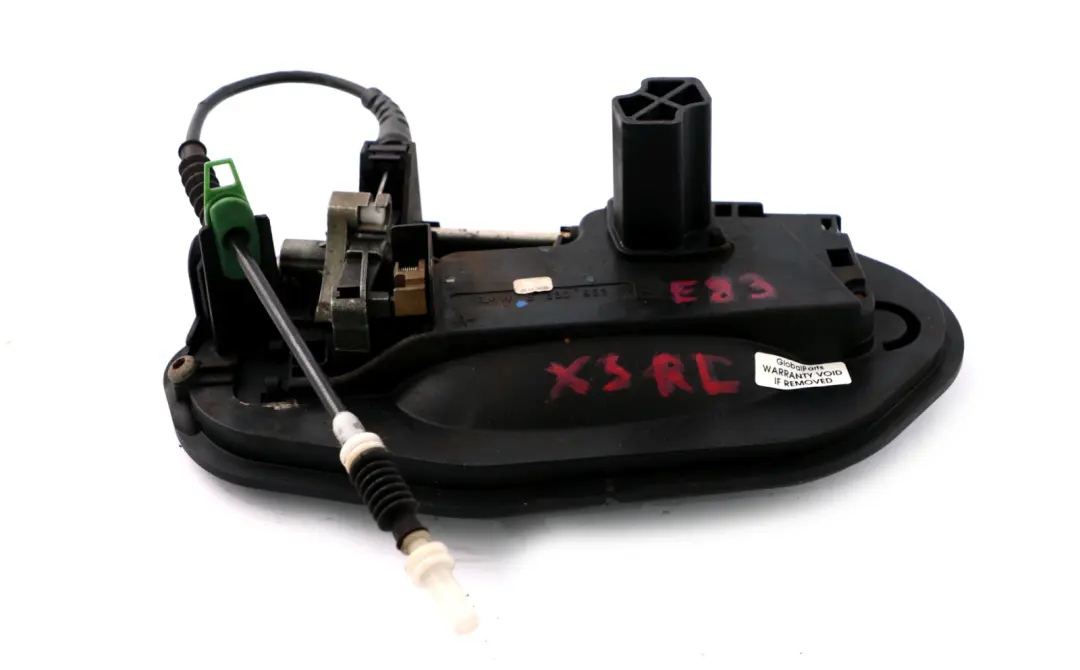 Transporteur Exterieur de Poignee de Porte Arriere Gauche pour BMW X3 E83 à propos du numéro de pièce 3330983 BMW X3 E83 Transporteur Exterieur de Poignee de Porte Arriere Gauche - SKU 3330983 - Numéro de pièce 3330983