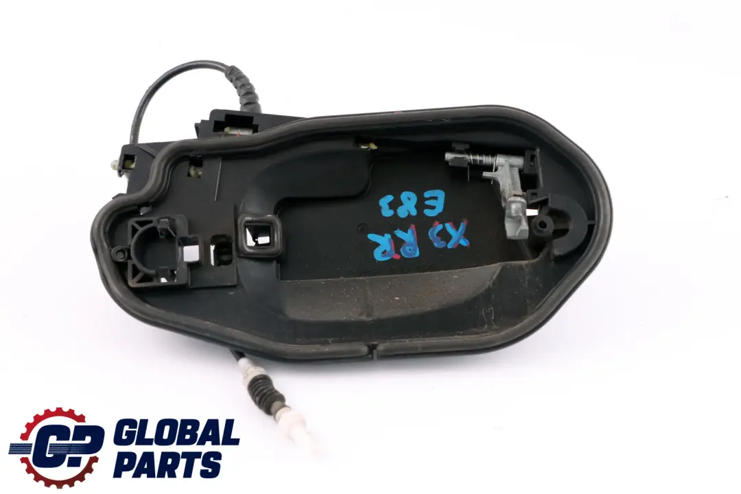 Complete Rear Right Grab Handle Carrier Bowden Cable O/S BMW X3 Series E83 - SKU 3330984 - Part number 3330984