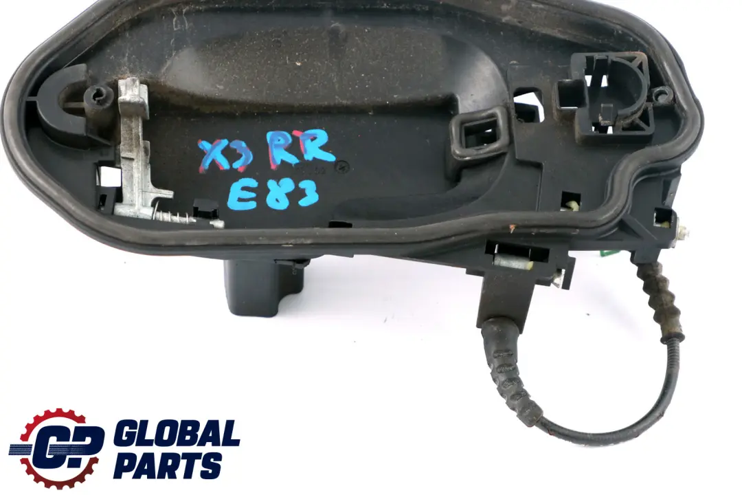 Cable Bowden Para Asa Agarre Trasera Derecha Lado Exterior para BMW X3 E83 con número de pieza 3330984 BMW X3 E83 Cable Bowden Para Asa Agarre Trasera Derecha Lado Exterior - SKU 3330984 - Número de pieza 3330984