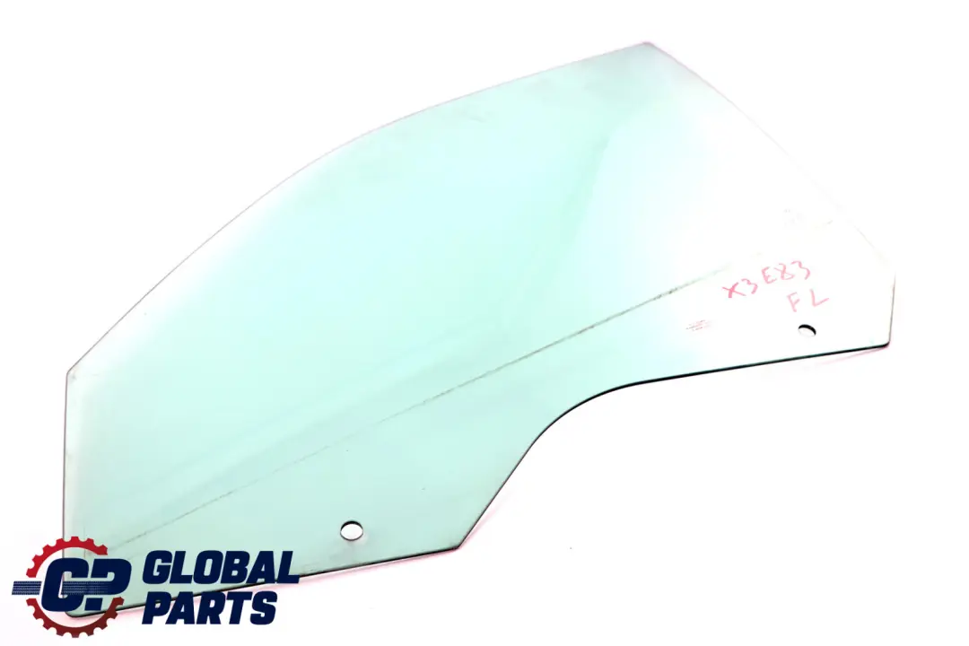 BMW X3 E83 Front Door Side Green Window Glass AS2 Left N/S - SKU 3332309 - Part number 51333332309