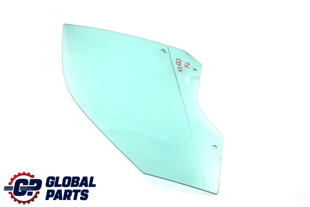 BMW X3 E83 Vordertür Seite Grün Fenster Glas AS2 Links - SKU 3332309 - Teilenummer 51333332309