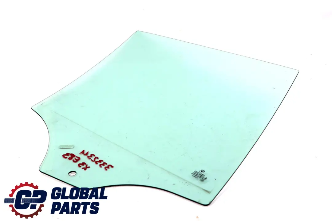 BMW X3 E83 Side Window Green Glass Door Rear Left N/S - SKU 3332311 - Part number 3332311