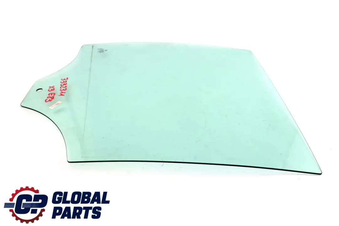 Finestrino Verde Porta Posteriore Sinistra per BMW E83 LCI con numero di parte 3332311 BMW E83 LCI Finestrino Verde Porta Posteriore Sinistra - SKU 3332311 - Numero di parte 3332311