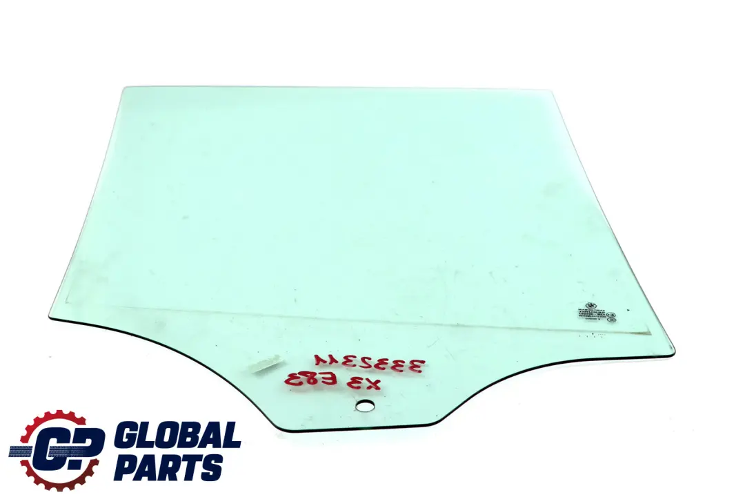 BMW E83 LCI Finestrino Verde Porta Posteriore Sinistra - SKU 3332311 - Numero di parte 3332311