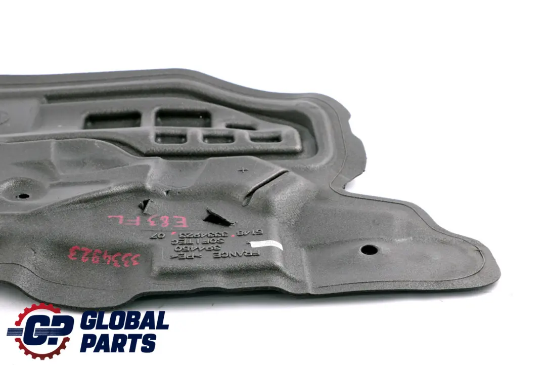 BMW X3 Series E83 Cover Sound Insulating Door Front Left N/S - SKU 3334923 - Part number 3334923