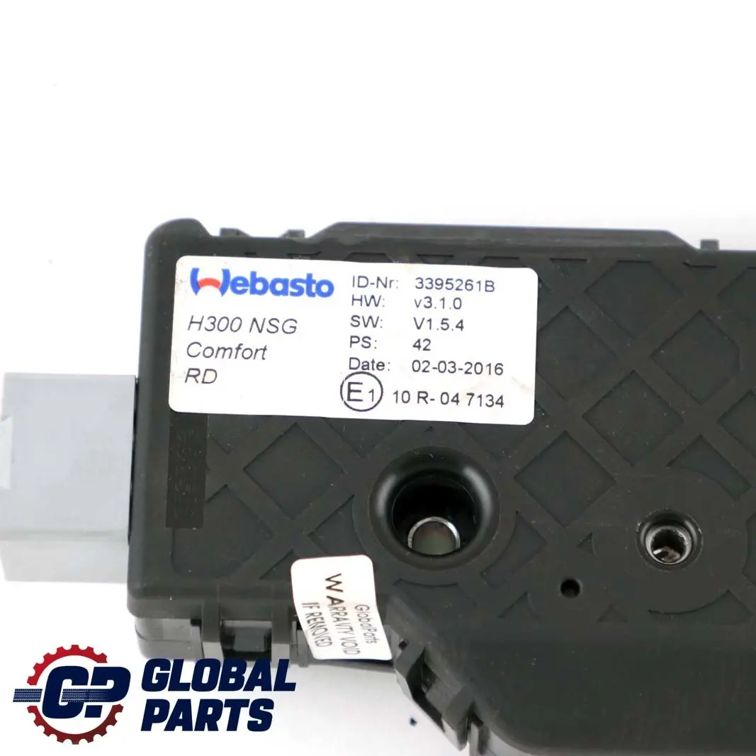  Genuine Webasto Hollandia 300 H300 NSG Sunroof Sun Roof Control Unit Motor - SKU 3395261B - Part number 3395261B