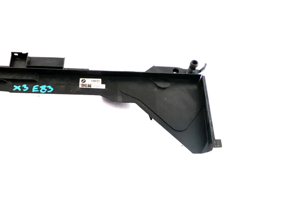 BMW X3 E83 Support de radiateur Plaque de montage Réservoir d'expansion - SKU 3400017 - Numéro de pièce 3400017