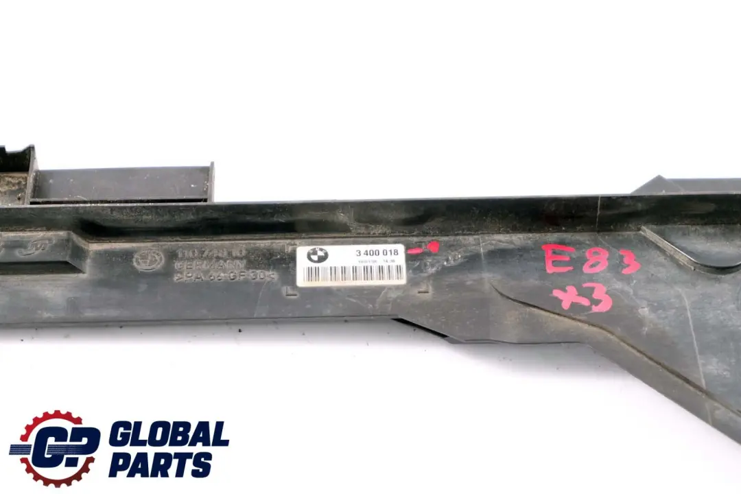BMW X3 er 1 E83 N46 M54 Kühler Montageplatte 1711 - SKU 3400018-1 - Teilenummer 3400018