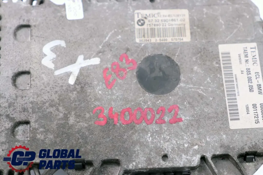 Silnik Silniczek Wentylatora do BMW X3 E83 o numerze 6901861 BMW X3 E83 Silnik Silniczek Wentylatora - SKU 3400022-1 - Numer Części 6901861