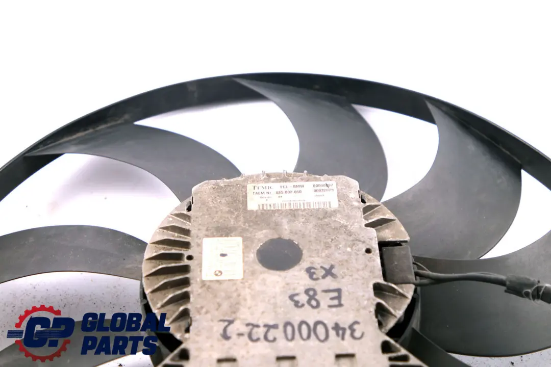 Fan Housing to BMW X3 Series E83 with Part number 3400022 BMW X3 Series E83 Fan Housing - SKU 3400022-2 - Part number 3400022