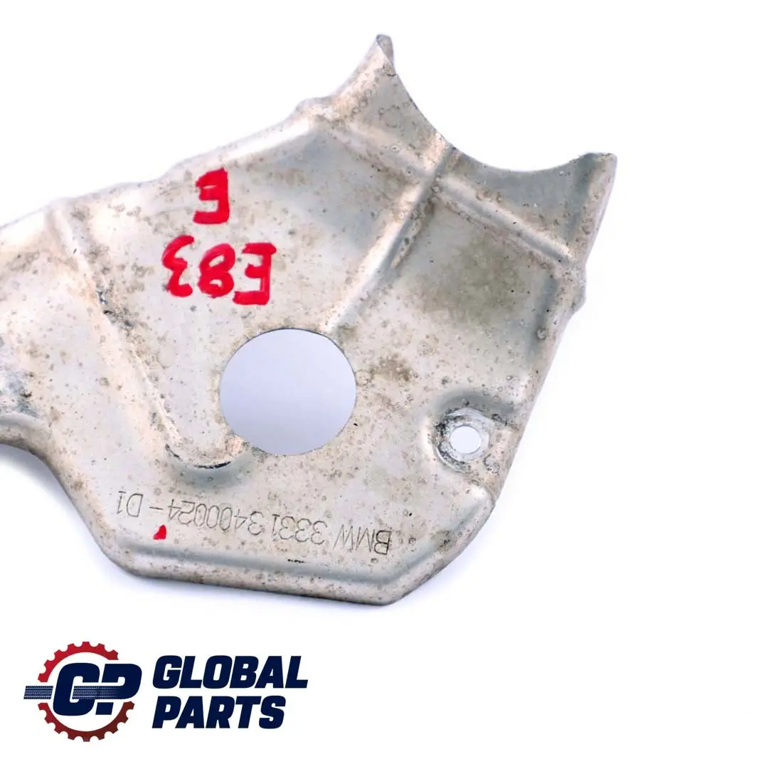 BMW E83 resistente al calor placa trasera eje portador - SKU 3400024 - Número de pieza 3400024