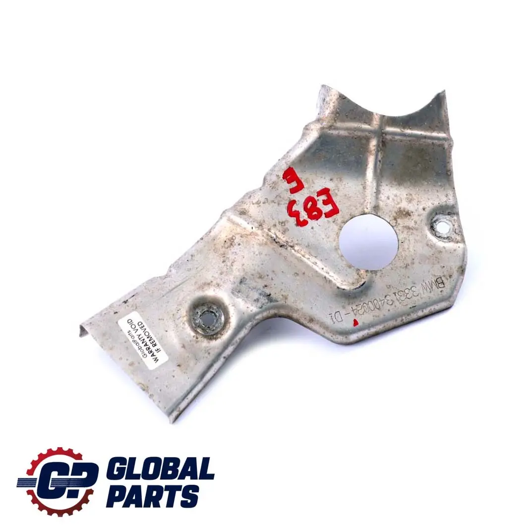 BMW E83 resistente al calor placa trasera eje portador - SKU 3400024 - Número de pieza 3400024