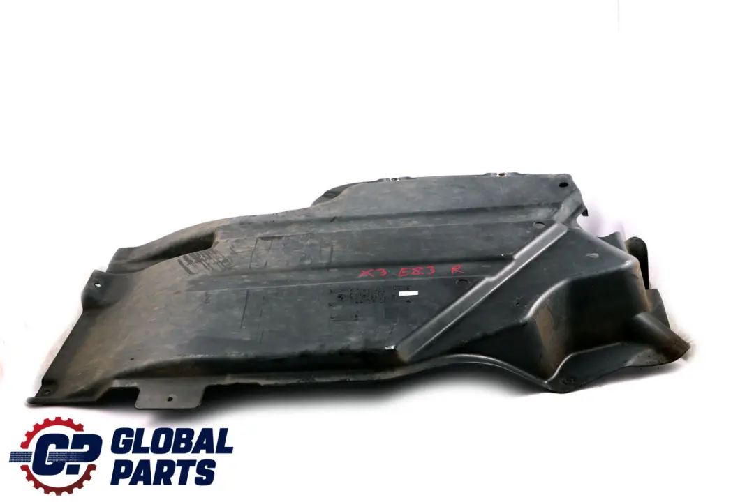 UNDERBODY COVERING TANK SHIELDING COVER RIGHT O/S to BMW X3 SERIES E83 with Part number 51713400040 BMW X3 SERIES E83 UNDERBODY COVERING TANK SHIELDING COVER RIGHT O/S - SKU 3400040 - Part number 51713400040