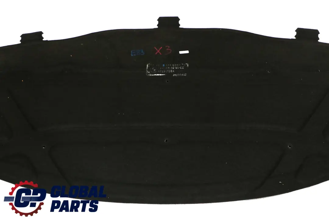 Hood Bonnet BMW X3 E83 E83N LCI Sound Insulating Cover to Engine with Part number 3400049 Engine Hood Bonnet BMW X3 E83 E83N LCI Sound Insulating Cover - SKU 3400049 - Part number 3400049