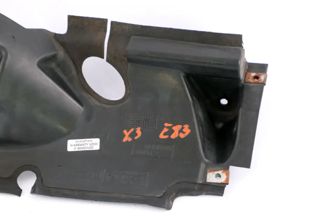 BMW X3 Series E83 E83N LCI Sound Insulation Dash Panel Engine Room Cover - SKU 3400052 - Part number 3400052