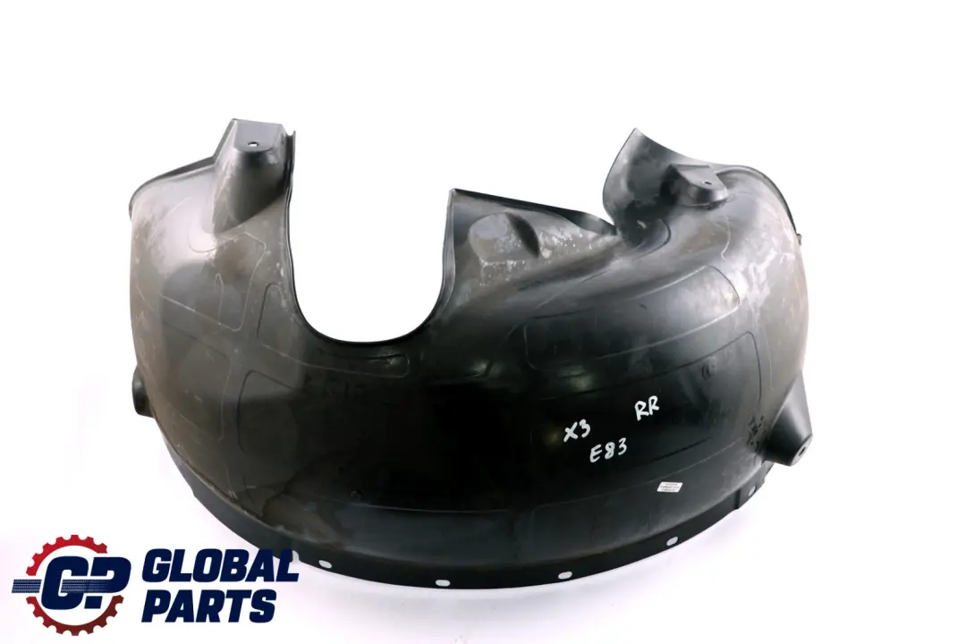 Derecha Rueda Trasera Arco Ala Escudo Splash para BMW E83 con número de pieza 3400058 BMW E83 Derecha Rueda Trasera Arco Ala Escudo Splash - SKU 3400058 - Número de pieza 3400058