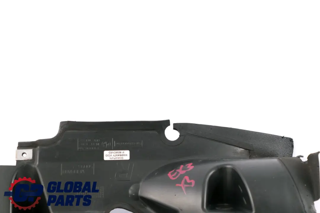 BMW X3 Series E83 LCi Air Duct Front Right 5171 - SKU 3400062 - Part number 51713400062