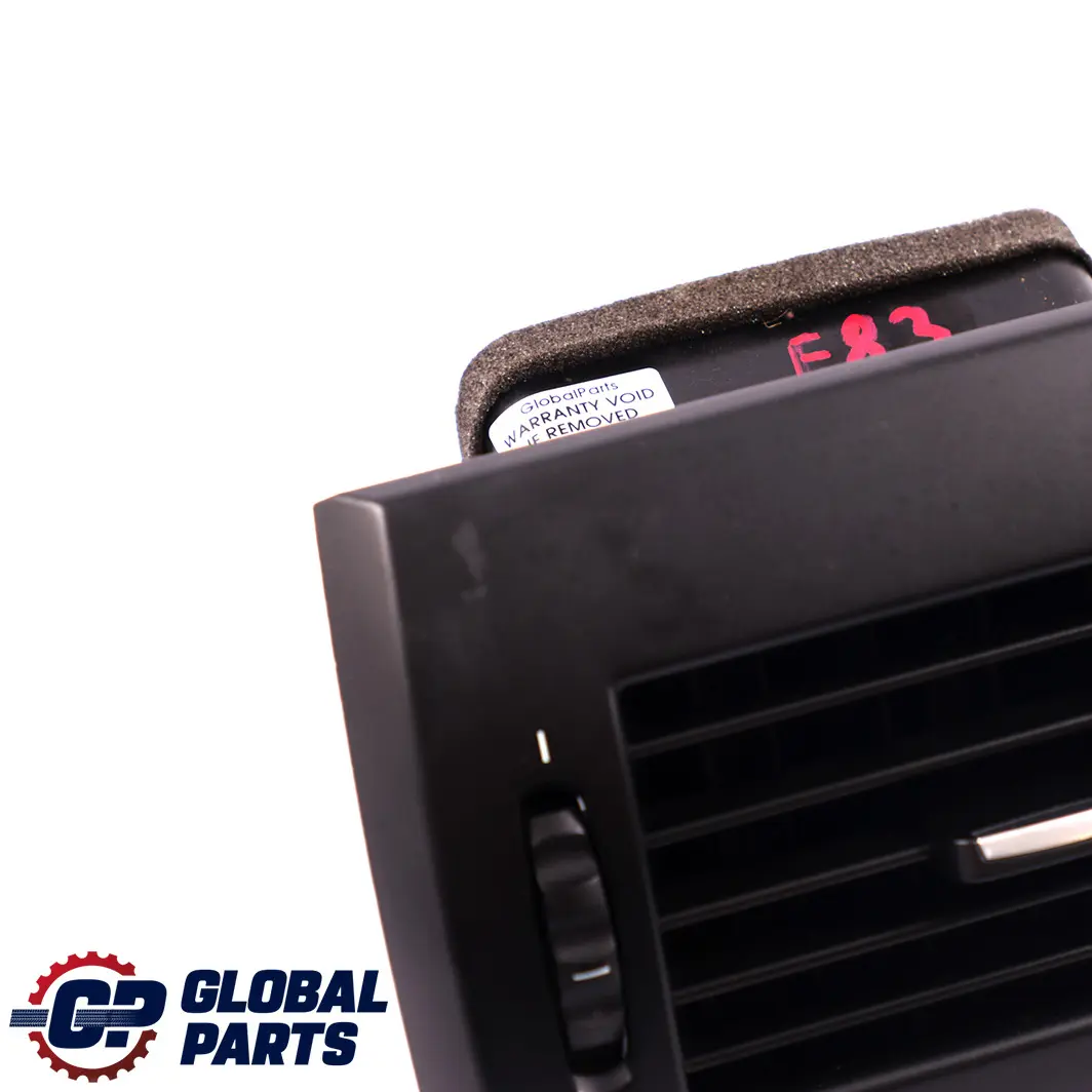 Rejilla de Aire Fresco Delantera Centro Antracita Cromado para BMW X3 E83 con número de pieza 3400074 BMW X3 E83 Rejilla de Aire Fresco Delantera Centro Antracita Cromado - SKU 3400074-1 - Número de pieza 3400074