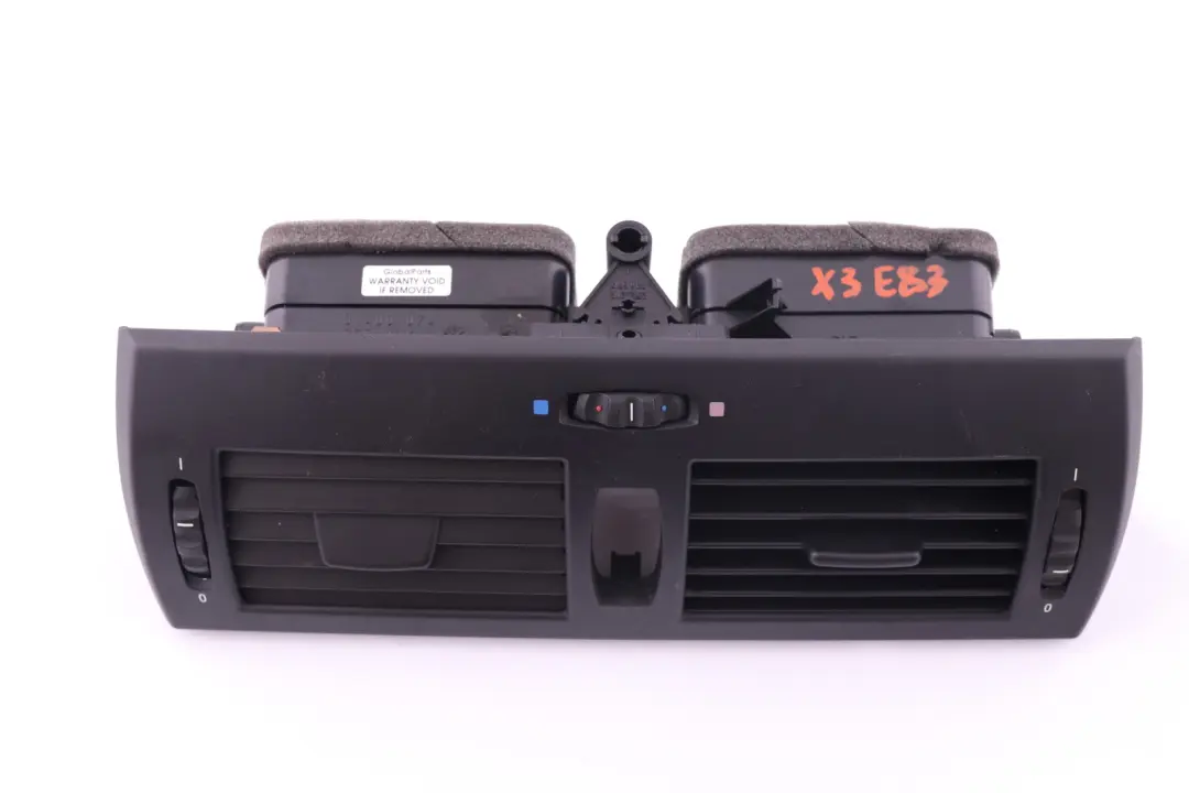 BMW X3 E83 Frischluftgrill Mitte Anthrazit Anthracite 6422 - SKU 3400074 - Teilenummer 3400074
