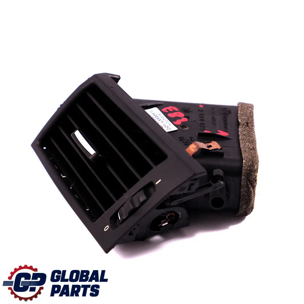 Front Left N/S Side Dash Air Vent Fresh Air Grille Chrome to BMW X3 Series E83 with Part number 3400075 BMW X3 Series E83 Front Left N/S Side Dash Air Vent Fresh Air Grille Chrome - SKU 3400075-1 - Part number 3400075