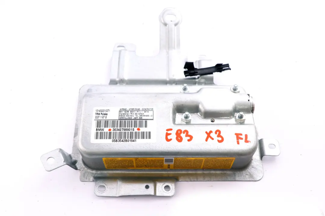 Modulo Aria Porta Anteriore Sinistra Lato Passeggero PRE BMW X3 E83 - SKU 3400107 - Numero di parte 3400107