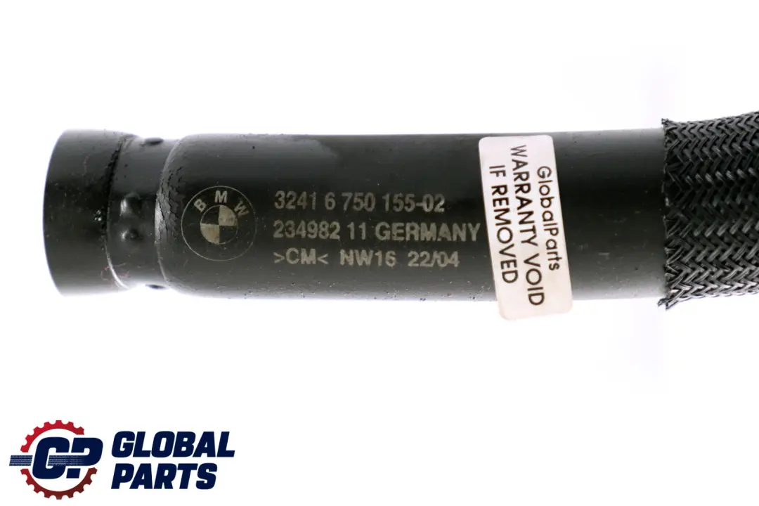 BMW X3 Series E83 Petrol M54 Power Steering Fluid Resivior Pipe Return Hose - SKU 3400191 - Part number 6750155