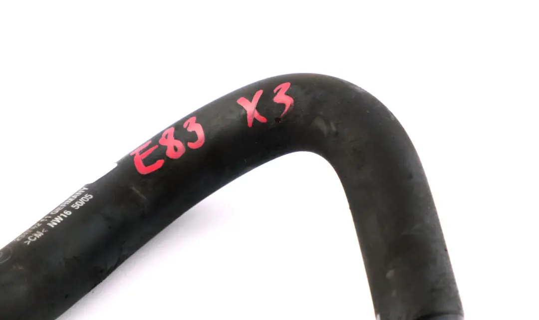 E83N LCI 2.0i Gasolina succión fluido dirección asistida Manguera para BMW X3 E83 con número de pieza 6796325 BMW X3 E83 E83N LCI 2.0i Gasolina succión fluido dirección asistida Manguera - SKU 3400271 - Número de pieza 6796325