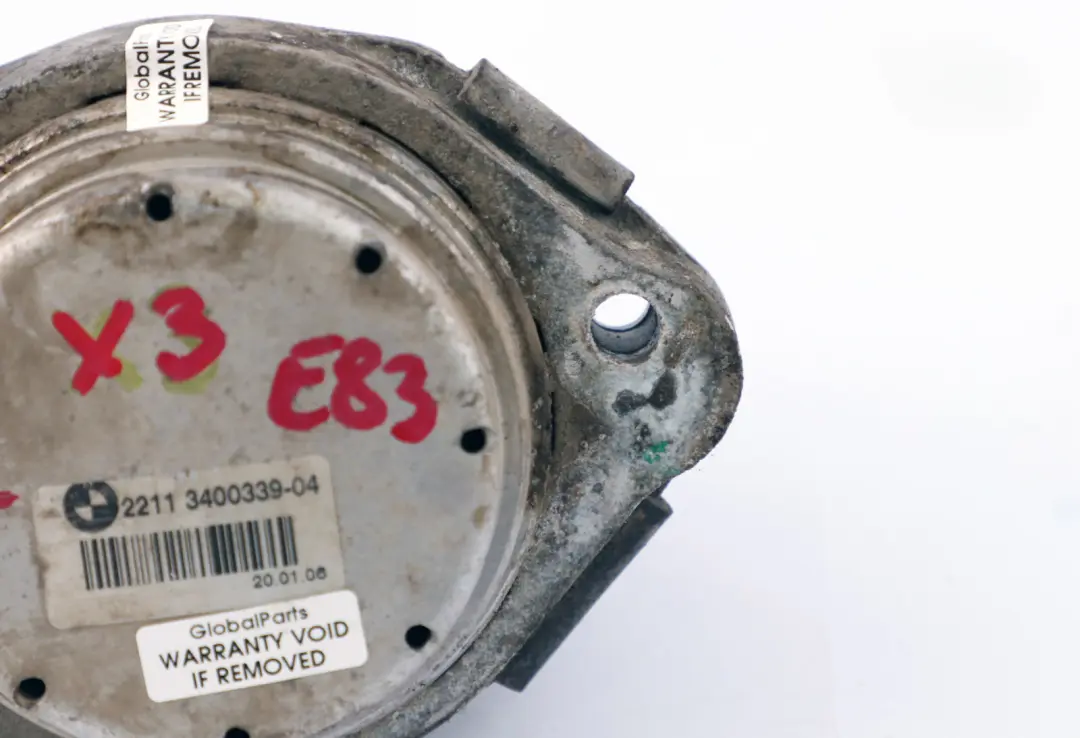 E83N LCI 2.0I Montaggio Motore Sinistro per BMW X3 E83 con numero di parte 3400339 BMW X3 E83 E83N LCI 2.0I Montaggio Motore Sinistro - SKU 3400339 - Numero di parte 3400339