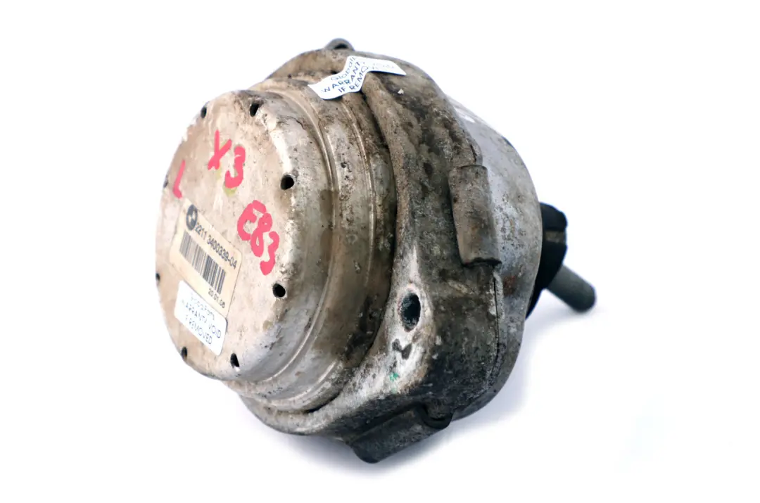 E83N LCI 2.0i Support de moteur gauche pour BMW X3 E83 à propos du numéro de pièce 3400339 BMW X3 E83 E83N LCI 2.0i Support de moteur gauche - SKU 3400339 - Numéro de pièce 3400339