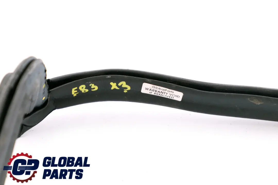 Junta de Goma Compartimento Motor Izquierda para BMW X3 E83 con número de pieza 3400363 BMW X3 E83 Junta de Goma Compartimento Motor Izquierda - SKU 3400363 - Número de pieza 3400363