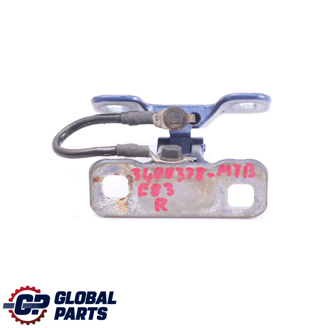 Coffre Charniere Hayon Droite Bleu Montego Metallique A51 pour BMW X3 E83 à propos du numéro de pièce 3422368 BMW X3 E83 Coffre Charniere Hayon Droite Bleu Montego Metallique A51 - SKU 3400378-MTB - Numéro de pièce 3422368