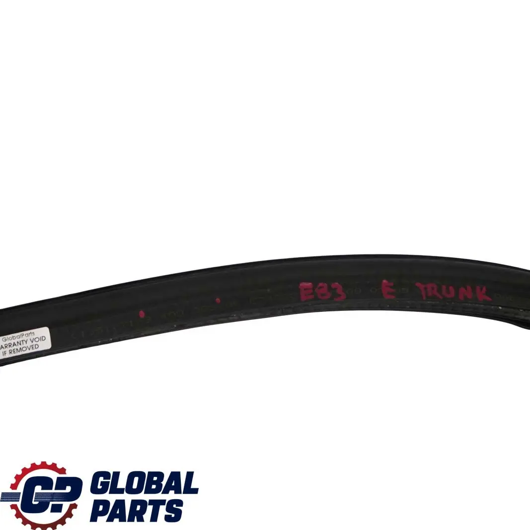 BMW X3 Series E83 Rear Boot Trunk Lid Tailgate Rubber Sealing Gasket - SKU 3400383 - Part number 3400383