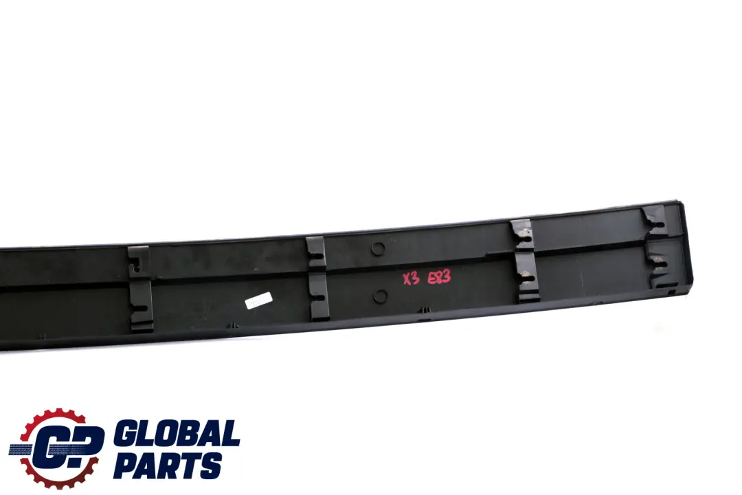 Blende Heckklappe Unten Schwarz 3400393 für BMW X3 er E83 mit Teilenummer 51133400393 BMW X3 er E83 Blende Heckklappe Unten Schwarz 3400393 - SKU 3400393-1 - Teilenummer 51133400393